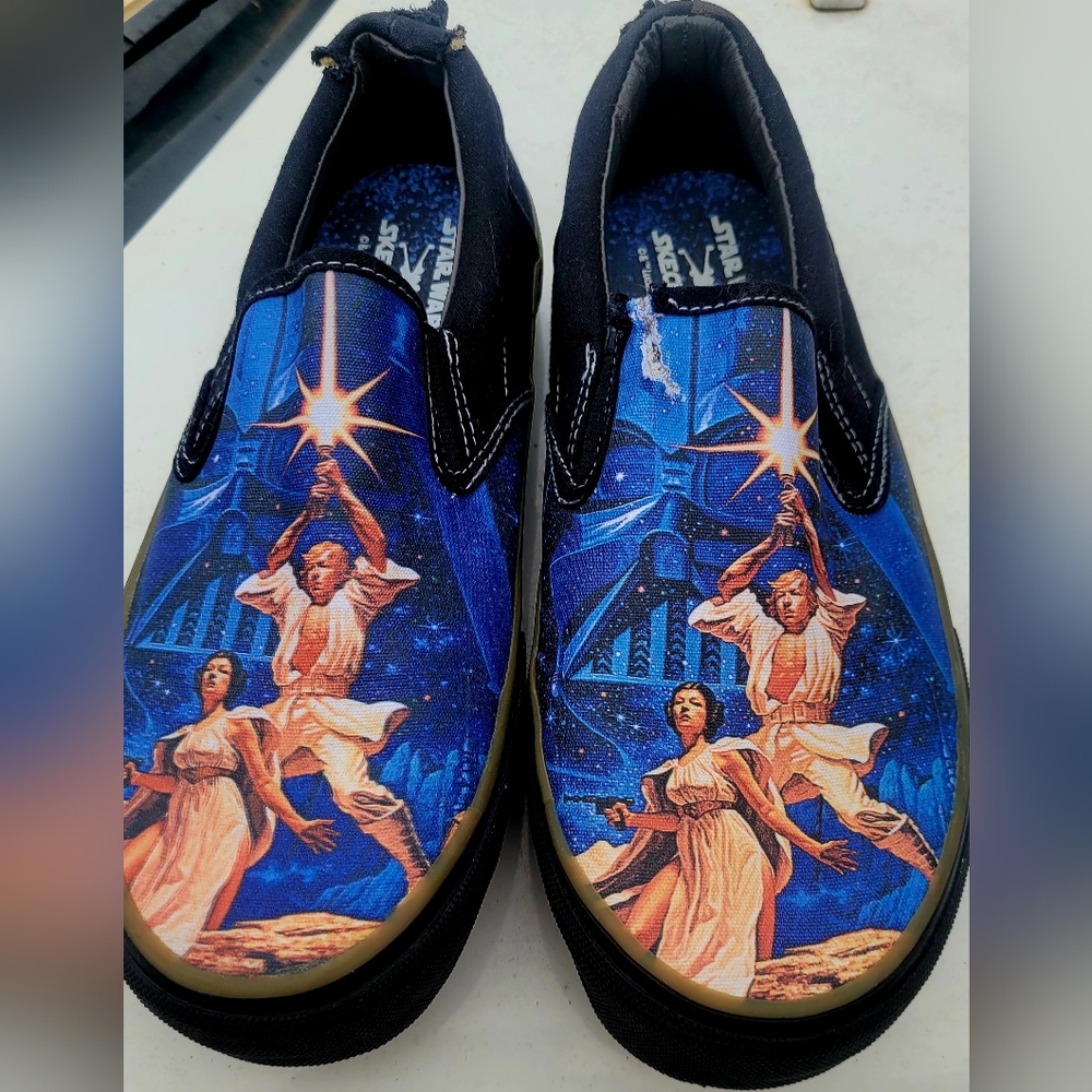 Star Wars Sketchers Slide On Shoes